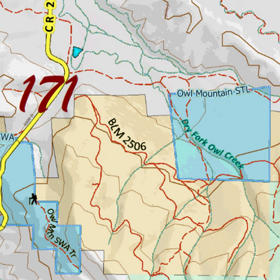 Land Ownership Map for CO Unit 171 Preview 2