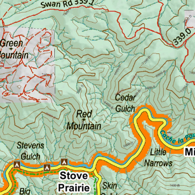 Land Ownership Map for CO Unit 191 Preview 3