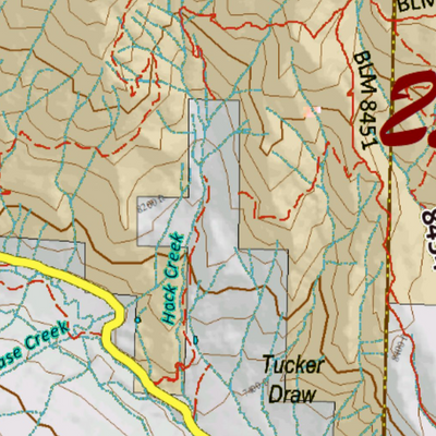 Land Ownership Map for CO Unit 25 Preview 2