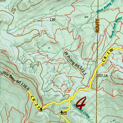 Land Ownership Map for CO Unit 4 Preview 3