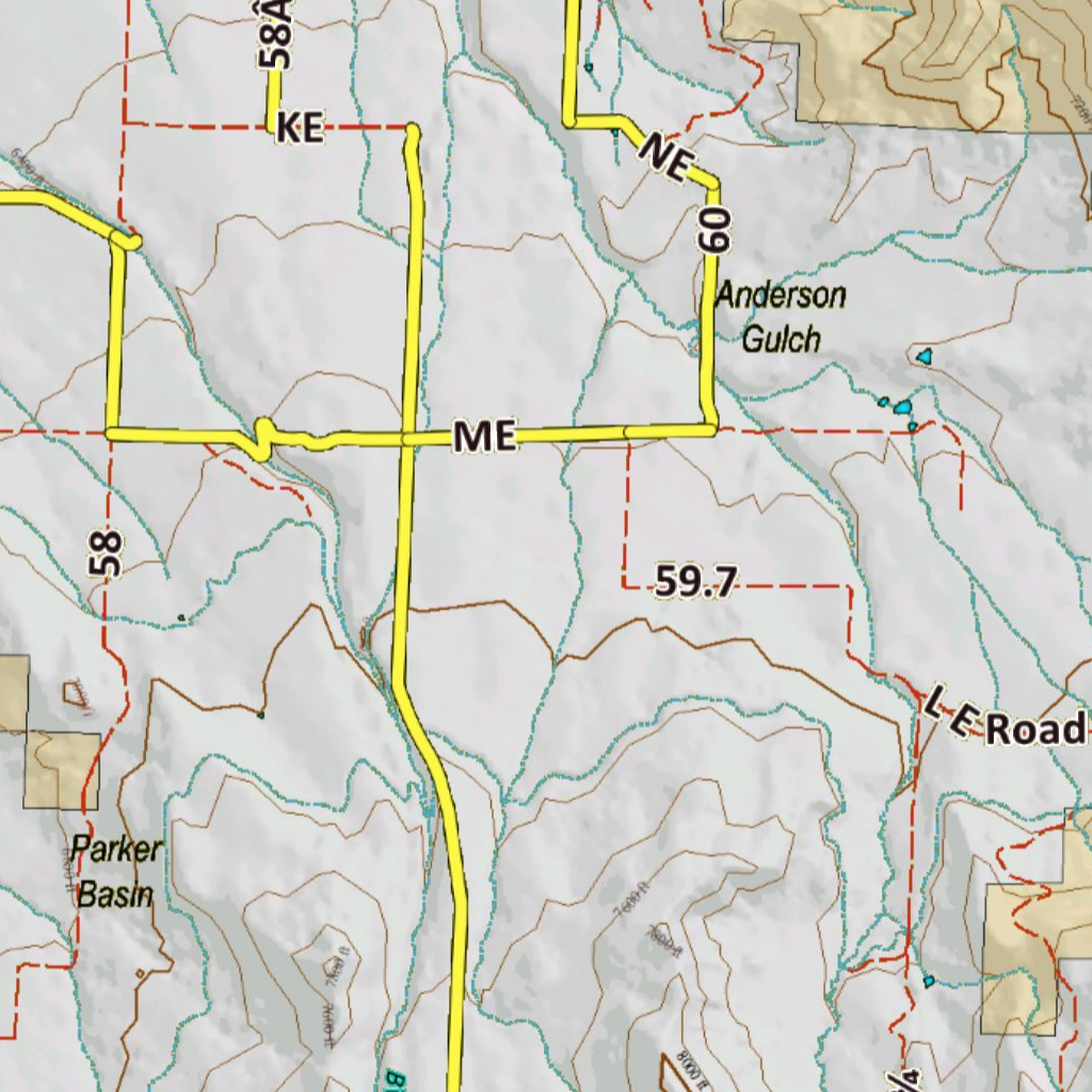 Land Ownership Map for CO Unit 421 by Divas de la Caza | Avenza Maps