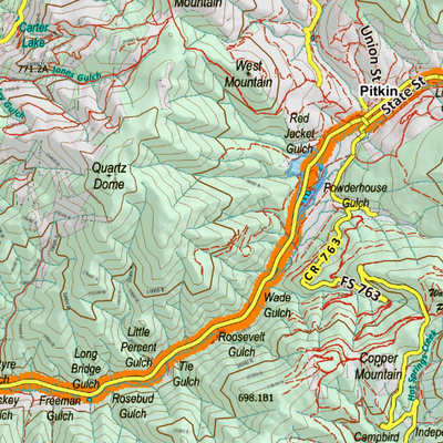 Land Ownership Map for CO Unit 55 Preview 3