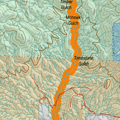 Land Ownership Map for CO Unit 57 Preview 3