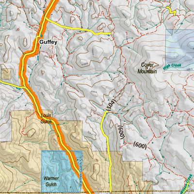 Land Ownership Map for CO Unit 581 Preview 2