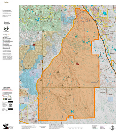 Land Ownership Map for CO Unit 591 Preview 1