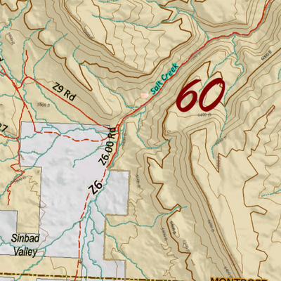 Land Ownership Map for CO Unit 60 Preview 2