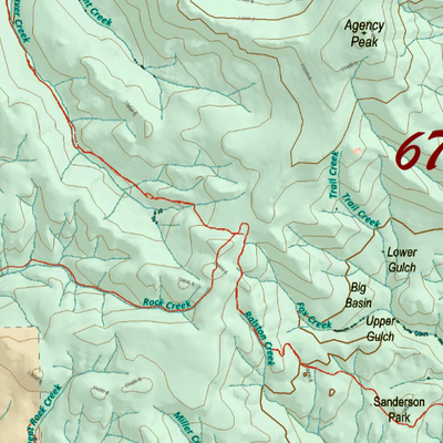 Land Ownership Map for CO Unit 67 Preview 2