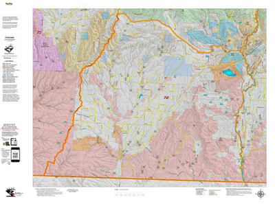Land Ownership Map for CO Unit 741 Preview 1