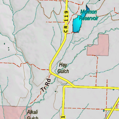 Land Ownership Map for CO Unit 741 Preview 2