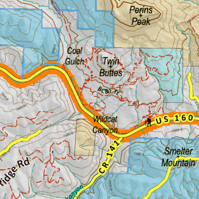 Land Ownership Map for CO Unit 741 Preview 3