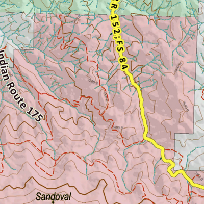 Land Ownership Map for CO Unit 771 Preview 2