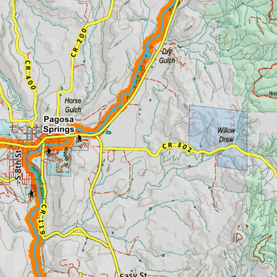 Land Ownership Map for CO Unit 78 Preview 2