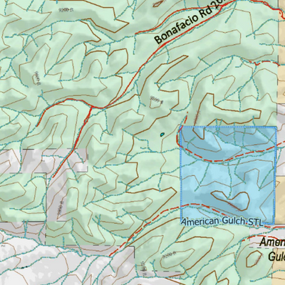 Land Ownership Map for CO Unit 791 Preview 3