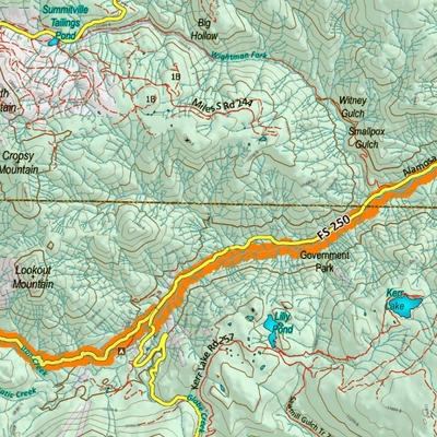 Land Ownership Map for CO Unit 80 Preview 3