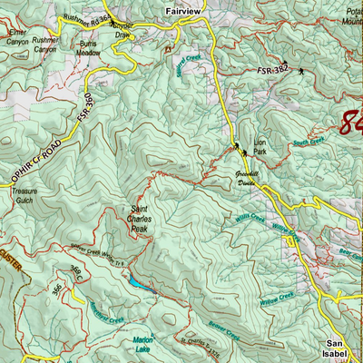Land Ownership Map for CO Unit 84 Preview 2