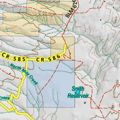 Land Ownership Map for CO Unit 861 Preview 2