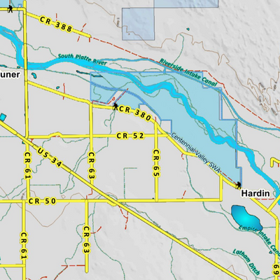 Land Ownership Map for CO Unit 951 Preview 2