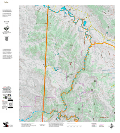 Topographical Map for CO Unit 1 Preview 1