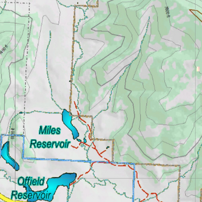 Topographical Map for CO Unit 1 Preview 2