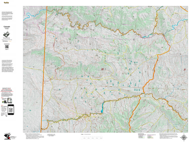 Topographical Map for CO Unit 10 Preview 1
