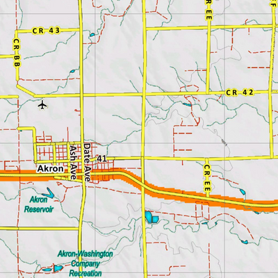 Topographical Map for CO Unit 100 Preview 3