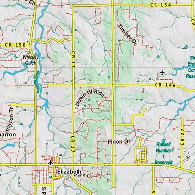 Topographical Map for CO Unit 105 Preview 3