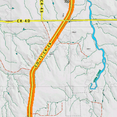 Topographical Map for CO Unit 107 Preview 3