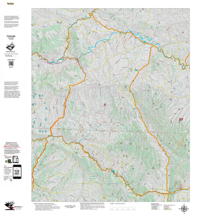 Topographical Map for CO Unit 11 Preview 1