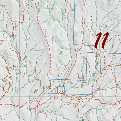 Topographical Map for CO Unit 11 Preview 2