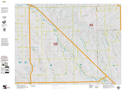 Topographical Map for CO Unit 113 Preview 1