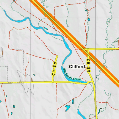 Topographical Map for CO Unit 114 Preview 2