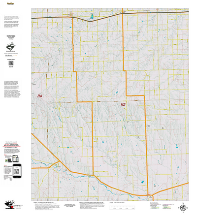 Topographical Map for CO Unit 115 Preview 1