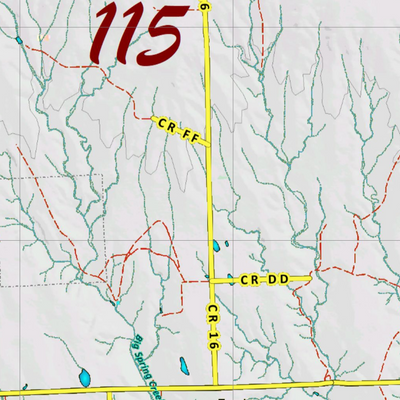 Topographical Map for CO Unit 115 Preview 3