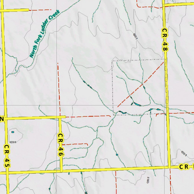 Topographical Map for CO Unit 122 Preview 3