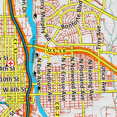 Topographical Map for CO Unit 123 Preview 3
