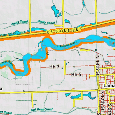 Topographical Map for CO Unit 126 Preview 3