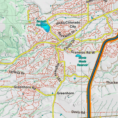 Topographical Map for CO Unit 128 Preview 3