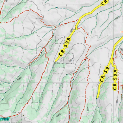 Topographical Map for CO Unit 13 Preview 2
