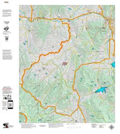 Topographical Map for CO Unit 131 Preview 1