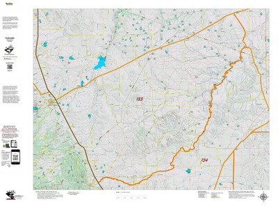Topographical Map for CO Unit 133 Preview 1