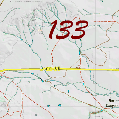 Topographical Map for CO Unit 133 Preview 2