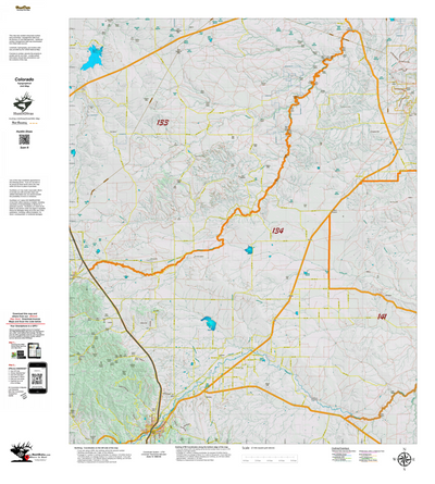 Topographical Map for CO Unit 134 Preview 1