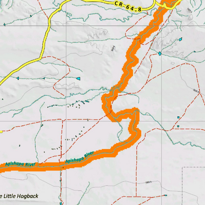 Topographical Map for CO Unit 134 Preview 2