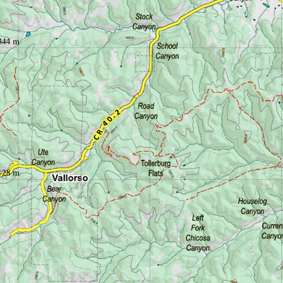 Topographical Map for CO Unit 134 Preview 3