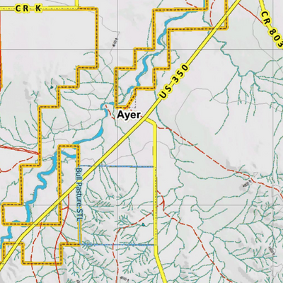 Topographical Map for CO Unit 135 Preview 2