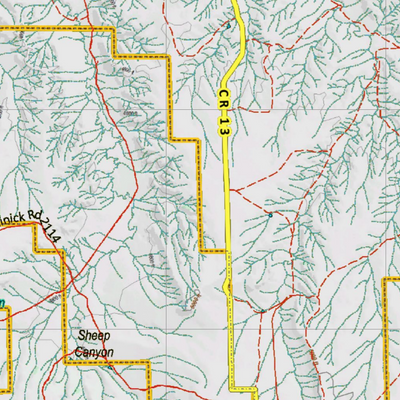 Topographical Map for CO Unit 135 Preview 3