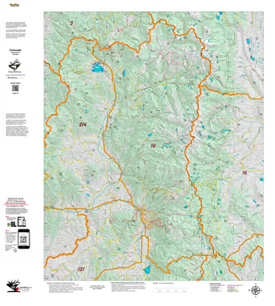Topographical Map for CO Unit 14 Preview 1