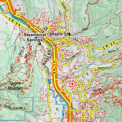 Topographical Map for CO Unit 14 Preview 3