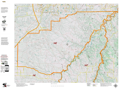 Topographical Map for CO Unit 142 Preview 1