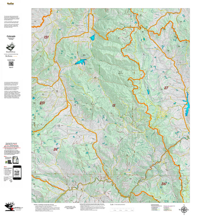 Topographical Map for CO Unit 15 Preview 1